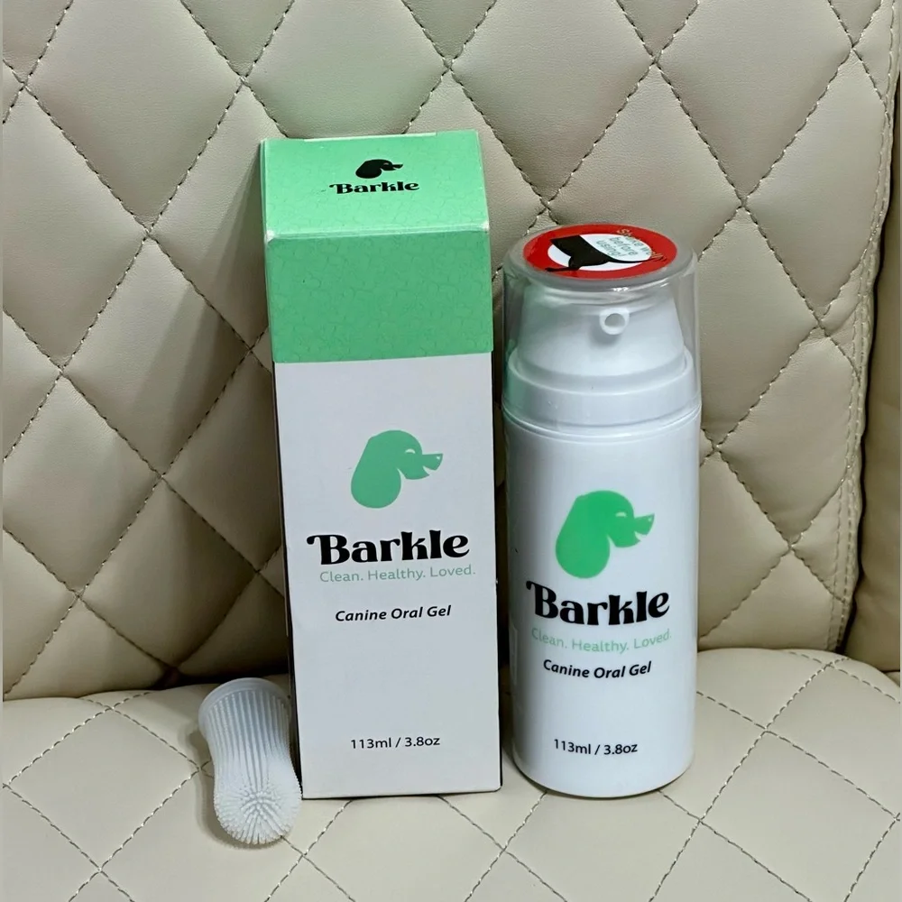 BARKLE dog oral canine cleaning gel NEW